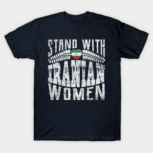 Stand with Iranian women grungy version 3 T-Shirt